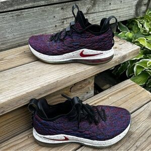 NIKE Lebron 15 Low Supernova 2018 Shoes Mens Size 9.5 AO1755-900 Multicolor